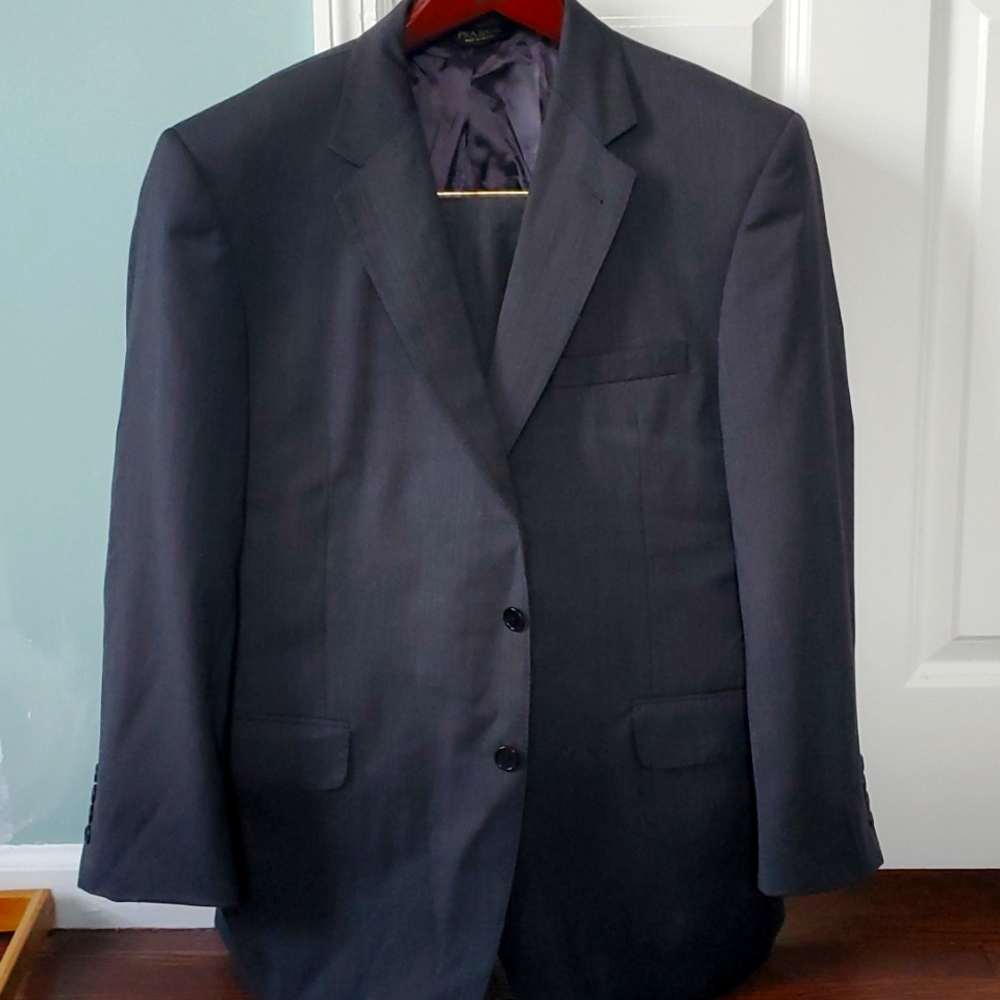 42 R 36 pant jos a bank suit
